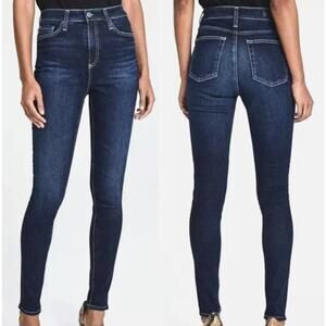 AG Adriano Goldschmied The Mila Super High Rise Skinny Jeans Blue Women's 26 R
